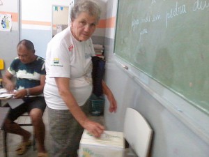 Educanda Ester Guimarães, Turma da Monitora Leila Carneiro em  Tancredo Neves-Riachão do Jacuípe_2