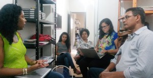 Dilene Gonzaga, Maíra Ribeiro, Tatiara de Jesus e Grasiela Oliveira e Luciomar Machado