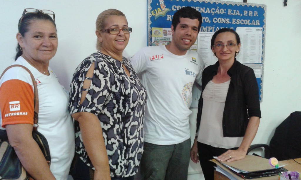 Reunião Secretaria Municipal de Educação da EsquerdaAglais Macena Coordenadora da EJA
