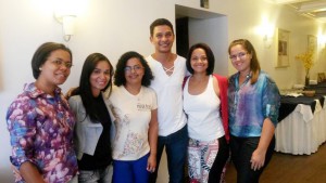 Equipe do Polo Bahia com articulador social