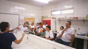 visita a escola profissionalizante_turma araturi_nucleo fortaleza_27082015 (6)