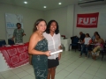 Claudilene e parceira da coordenação de EJA (de Timon)