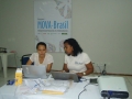 Assistente pedagogica do Polo MA e a coordenadora nacional
