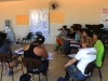Reunião semanal com turma de Larissa