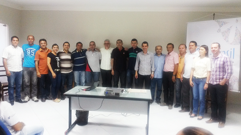 Empreendedores da Rede Ideal e Coordenação do Polo Josileide e Articulador Jailson