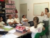 Fran Pini e equipe (em 1º/04)