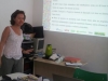 Francisca Pini, durante a formação em Pernambuco