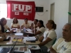 Equipe durante a formação