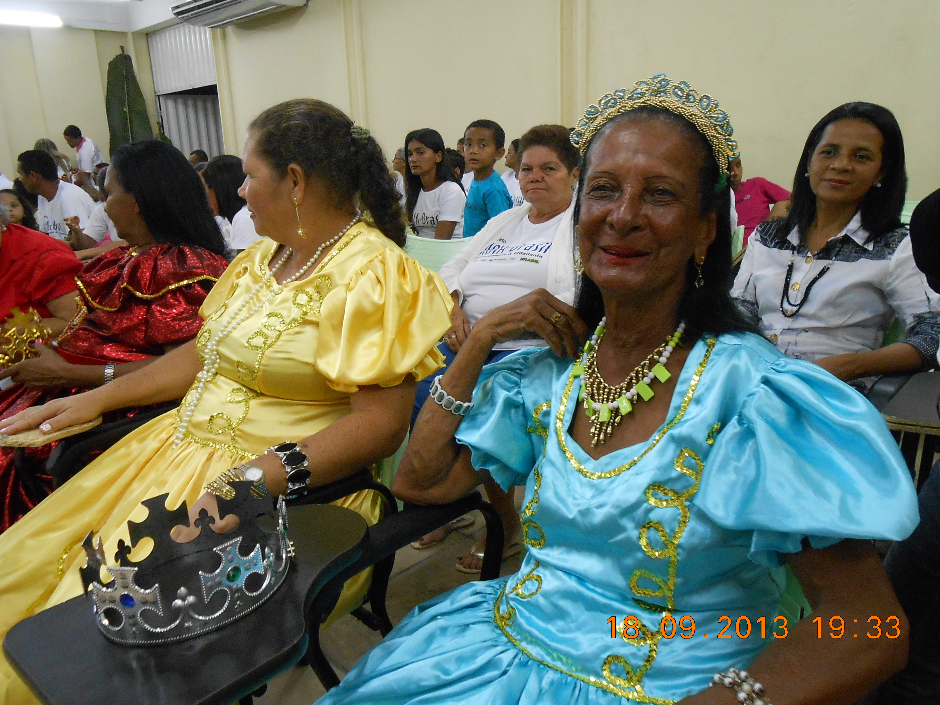 Encontro de Educandos do núcleo Semeando Saberes realizado em 18 de setembro de 2013 na Escola Estadual Professor Arthur Ramos em Pilar.