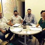 José Genivaldo da Silva (FUP), Dilermando Tell (Petrobras), Alexandre Munck (IPF), e  Francisca Pini (IPF)