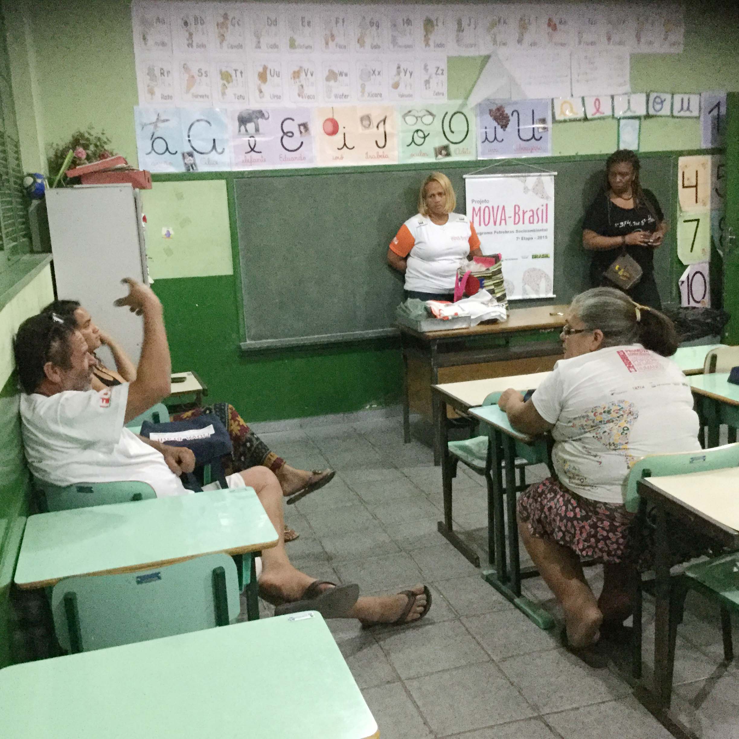 Turma da monitora Marlene Carvalho.