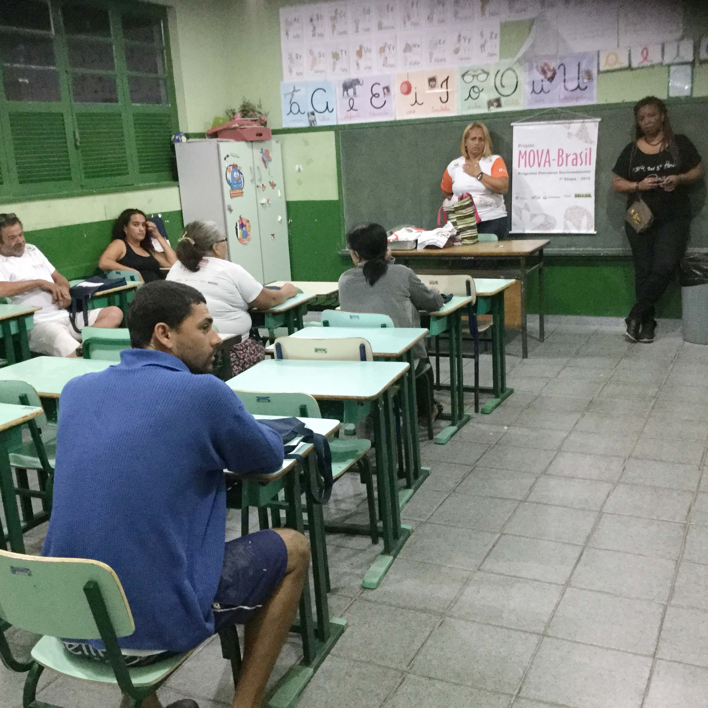 Turma da monitora Marlene Carvalho.