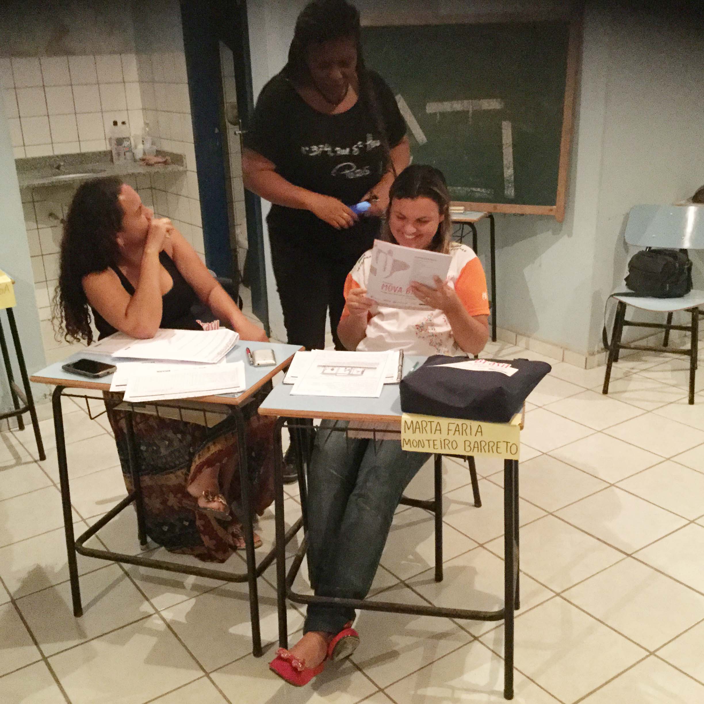 Turma da monitora Marta Monteiro.