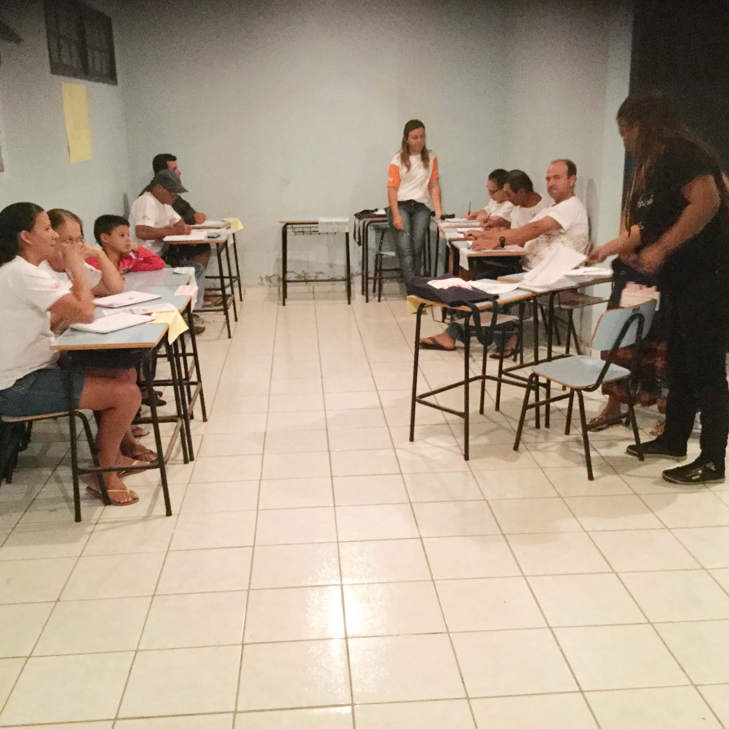 Turma da monitora Marta Monteiro.