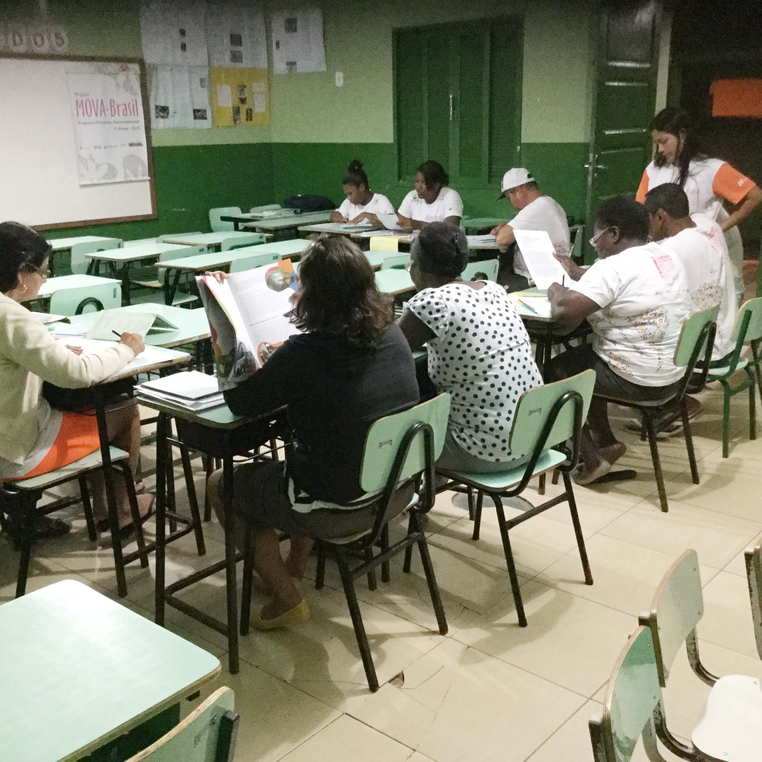 Turma da monitora Pâmela de Sousa.