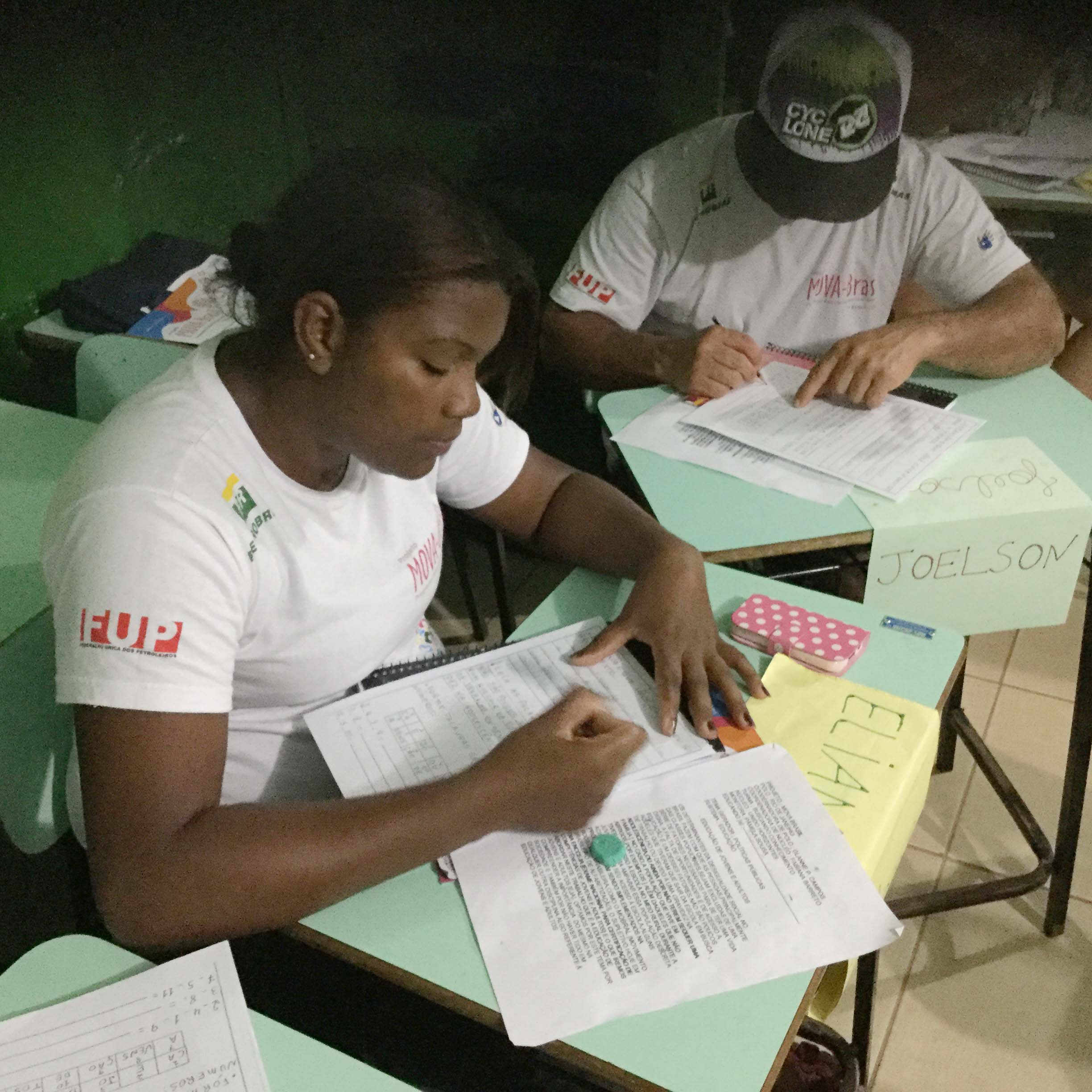 Turma da monitora Pâmela de Sousa.