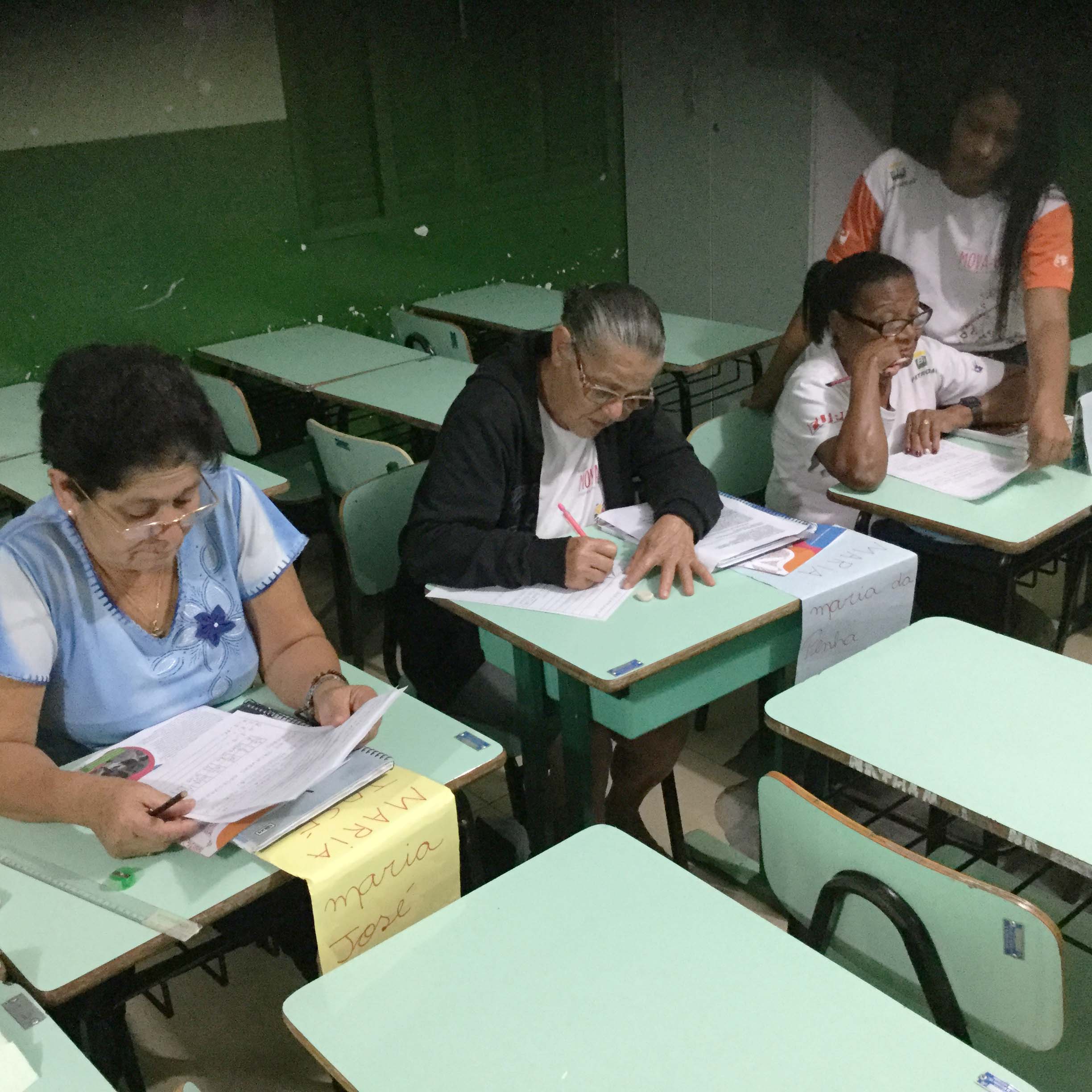 Turma da monitora Pâmela de Sousa.